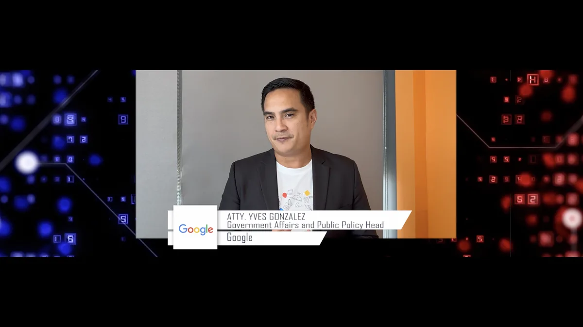 Atty. Yves Gonzalez, Government Affairs and Public Policy Head, Google